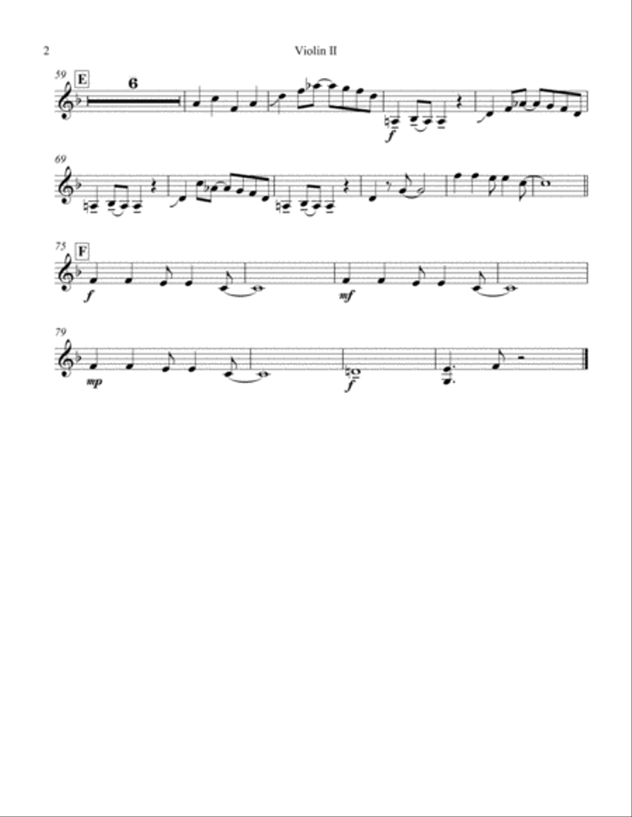 Santa Claus Is Comin' To Town String Quartet scores gallery preview page 4