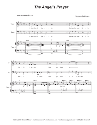 The Angel's Prayer (Duet for Tenor and Bass solo)