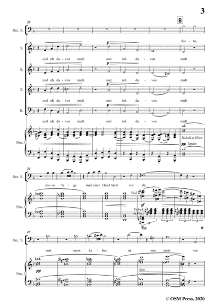 Brahms-Ein deutsches Requiem(A German Requiem),Op.45 No.3,for Voices,Mixed Chorus&Piano image number null