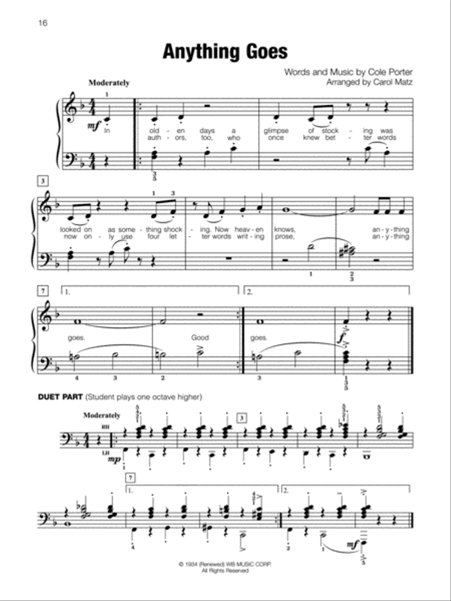 Famous & Fun for Adults -- Pop, Book 3 Piano Method scores gallery preview page 4