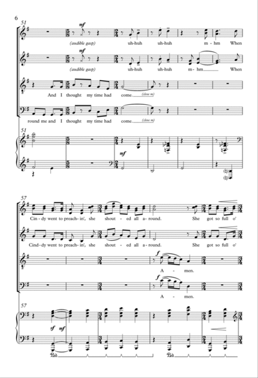 Cindy 4-Part scores gallery preview page 5