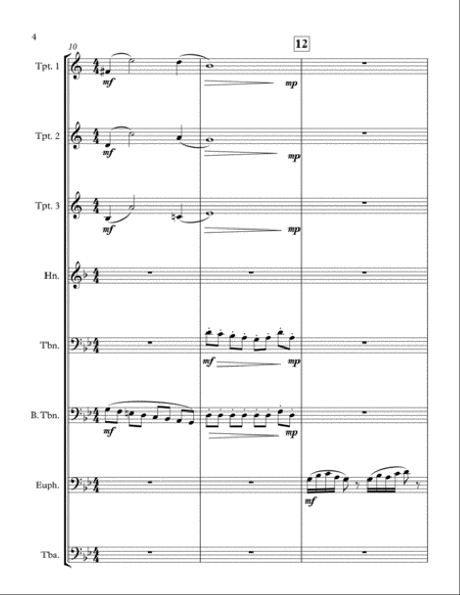 Elements for Brass Octet School and Community scores gallery preview page 4