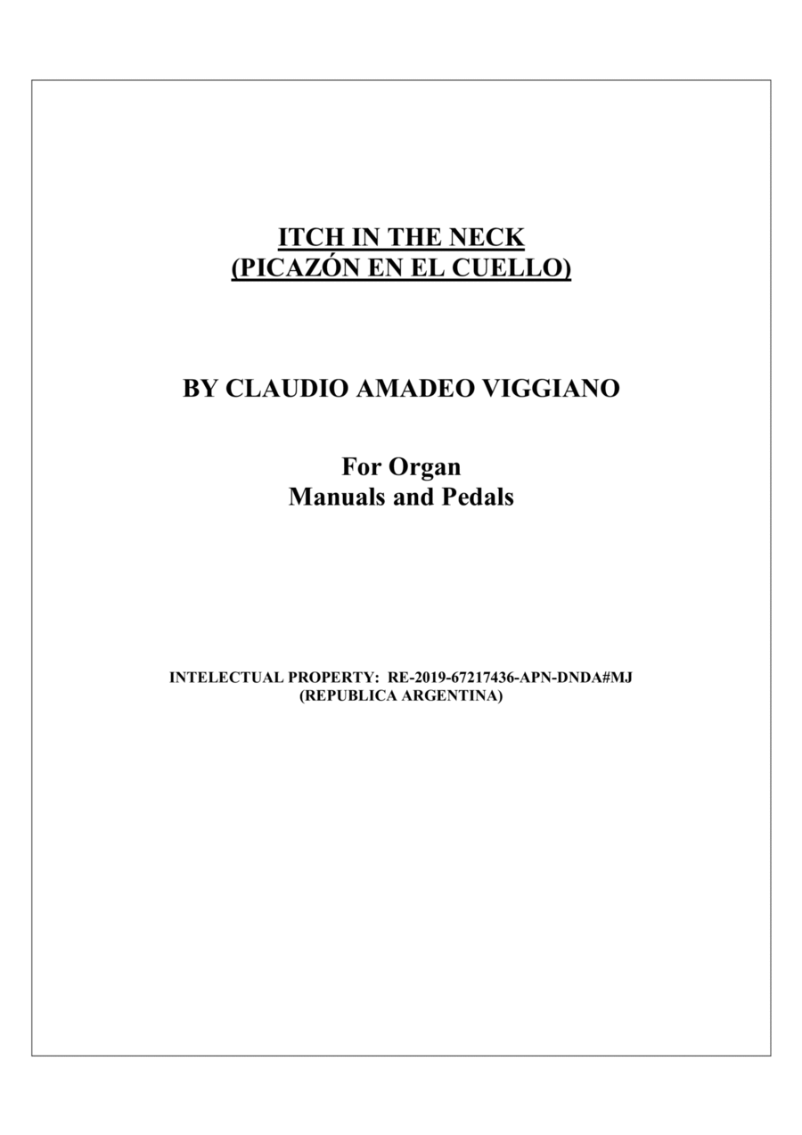 ITCH IN THE NECK (PICAZÓN EN EL CUELLO) Chamber Music scores gallery preview page 1