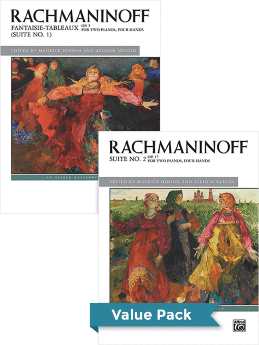 Rachmaninoff Suites 1-2 (Value Pack) Piano Solo scores gallery preview page 1