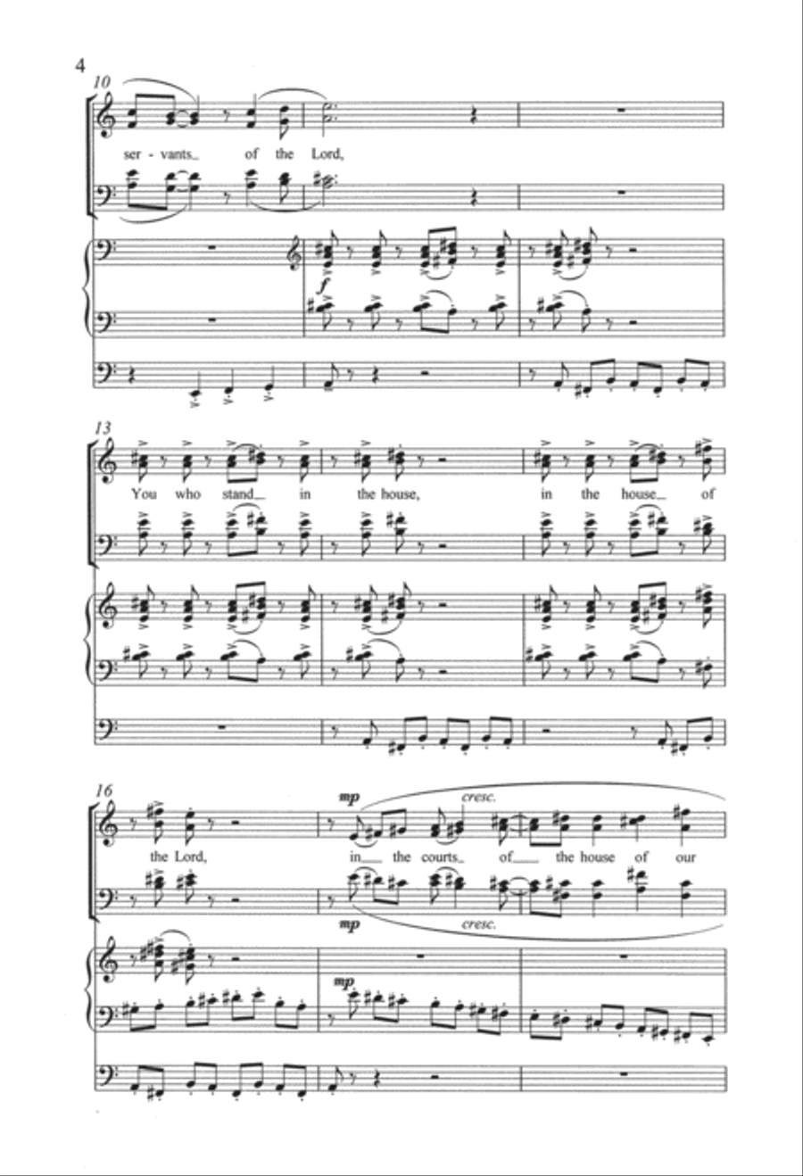 Laudate nomen Laudate nomen 4-Part scores gallery preview page 4
