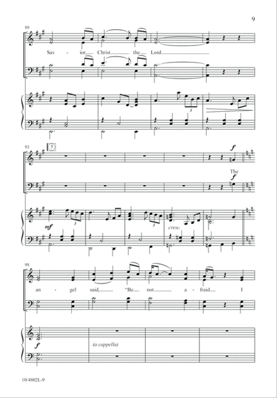 Angel Band Angel Band 4-Part scores gallery preview page 9