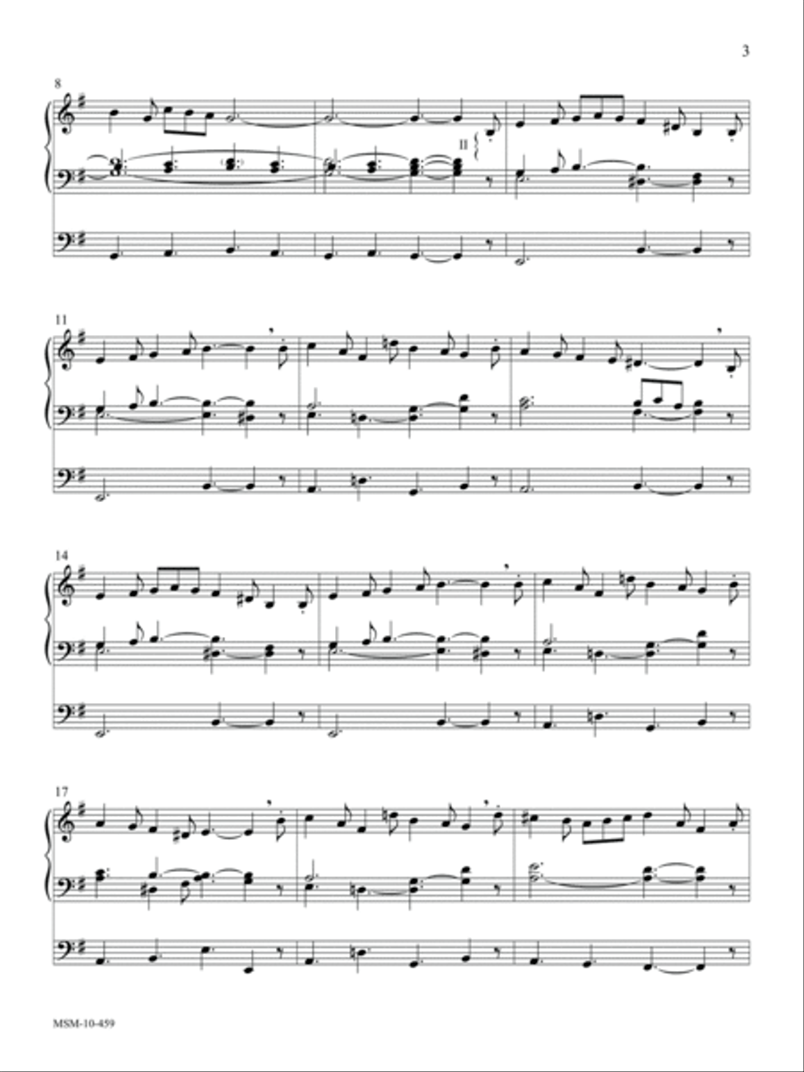 Five Trumpet Tunes Organ Solo scores gallery preview page 5