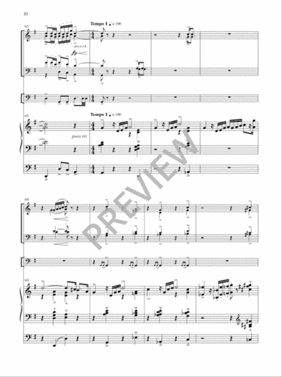 Gaudeamus! Trombone scores gallery preview page 11