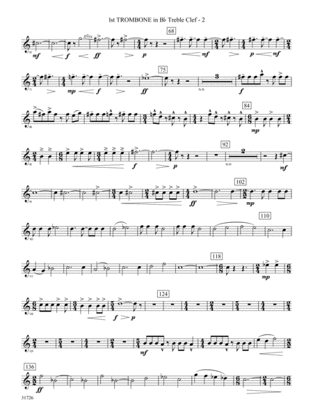 Velocity: (wp) 1st B-flat Trombone T.C.