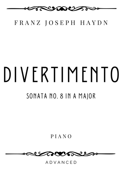Haydn - Divertimento (Sonata no. 8) in A Major - Advanced image number null