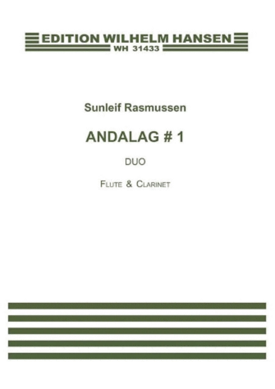 Andalag #1 Andalag #1 Woodwind Duet scores gallery preview page 1