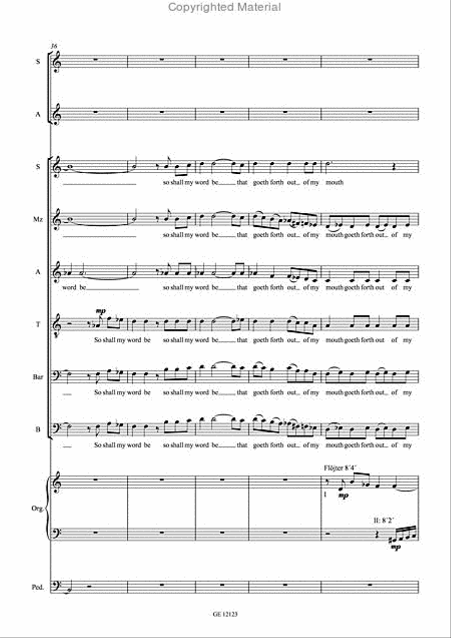 For as the rain SSA scores gallery preview page 6