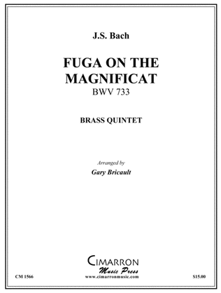 Book cover for Fuga on the Magnificat, BWV 733