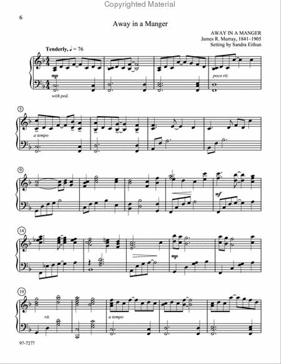 Abide with Us Piano Solo scores gallery preview page 3