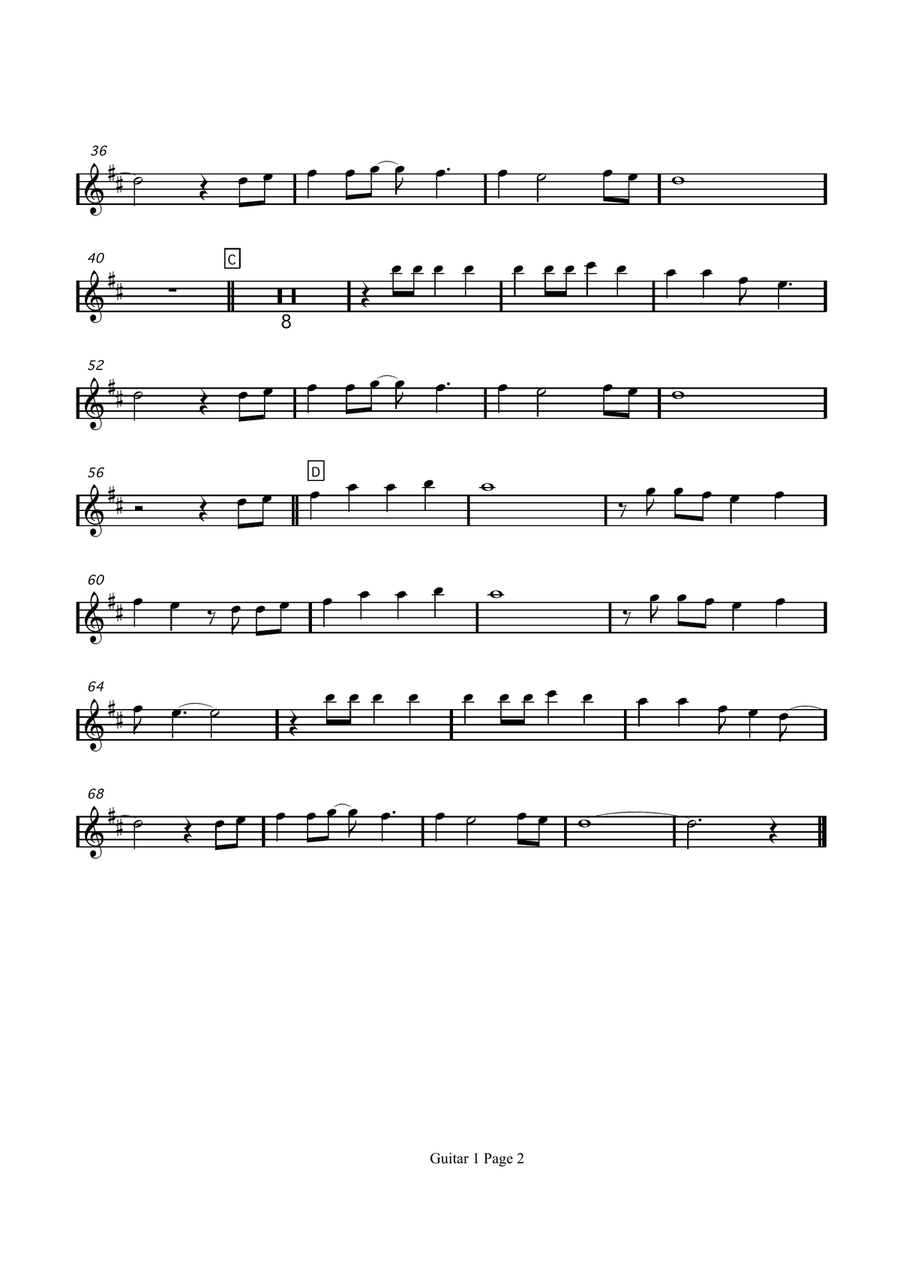 I'll Have To Say I Love You In A Song Guitar Ensemble scores gallery preview page 5