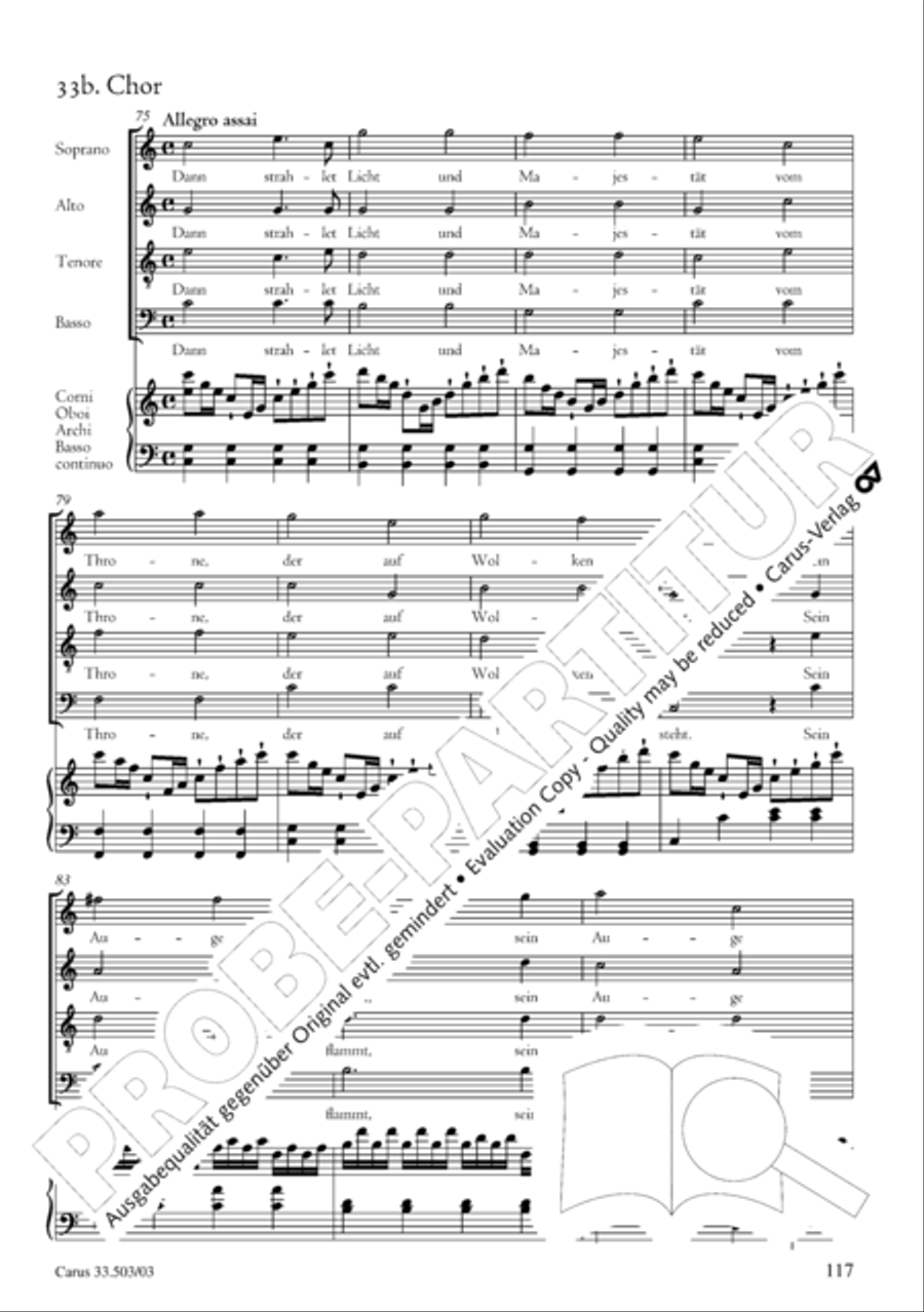 Passion according to St. Matthew (Passions-Musik nach dem Evangelisten Matthaus) SSATB scores gallery preview page 118