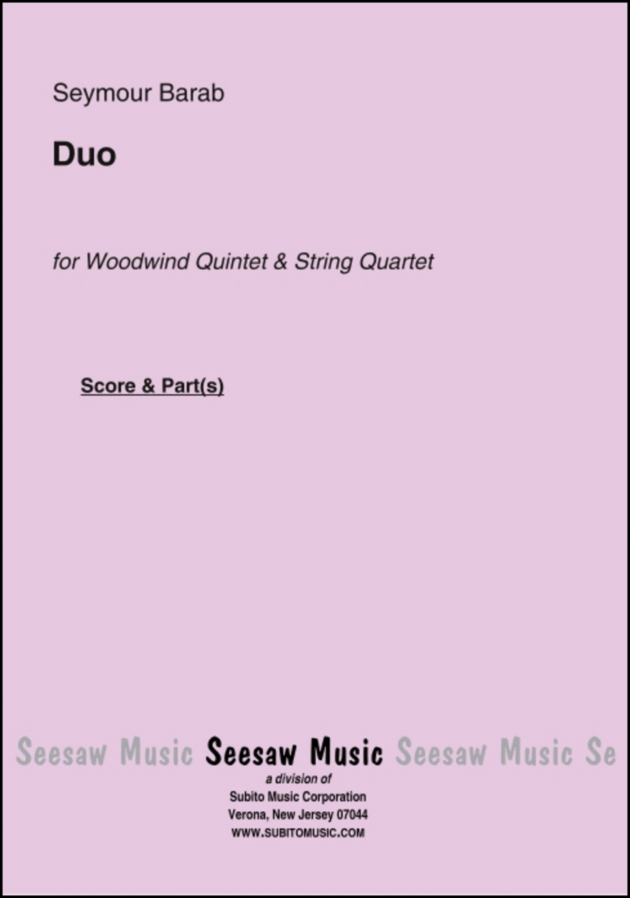 Duo String Quartet scores gallery preview page 1