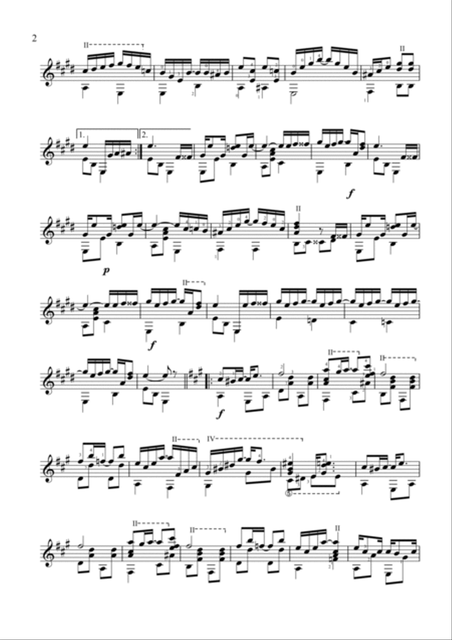 The Entertainer Acoustic Guitar scores gallery preview page 2