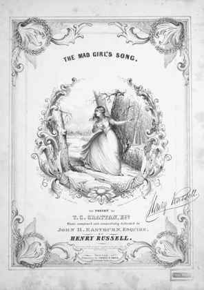 Book cover for The Mad Girl's Song