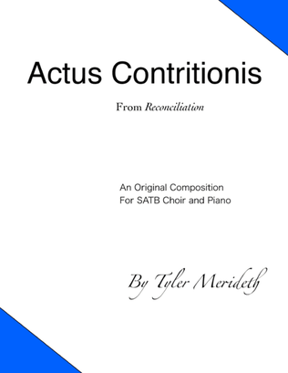 Actus Contritionis