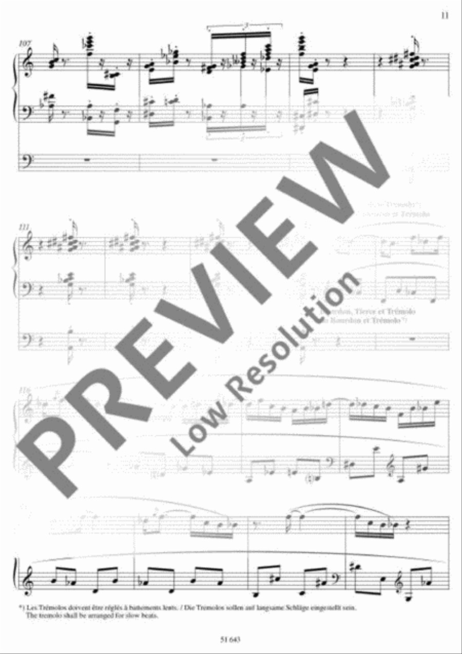La Chapelle des Abîmes Organ scores gallery preview page 12