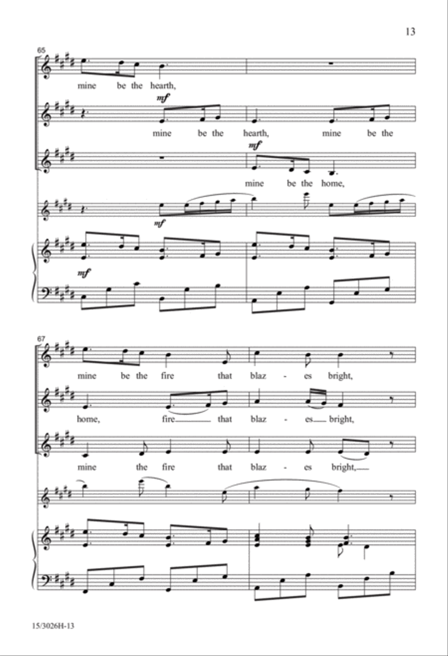 A Circle of Friends A Circle of Friends SSA scores gallery preview page 13