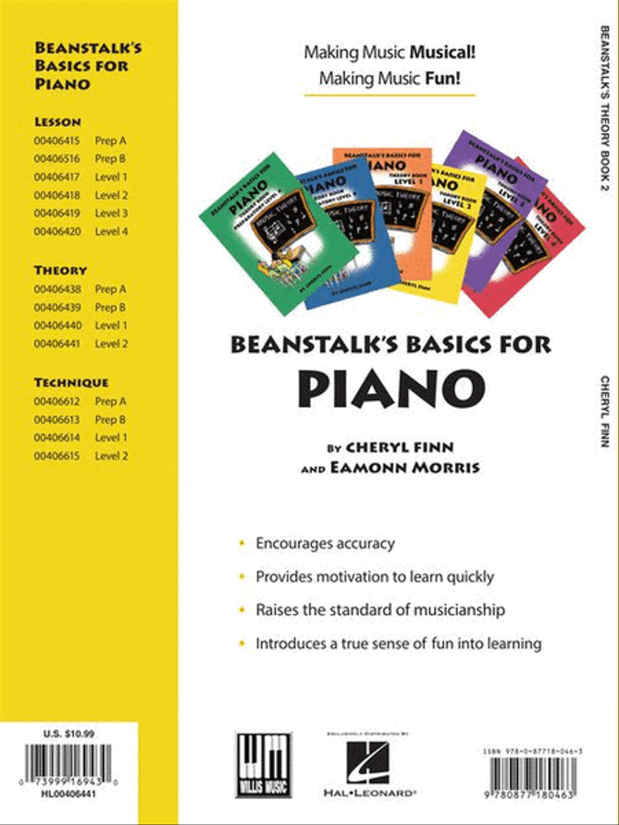 Beanstalk's Basics for Piano Piano Method scores gallery preview page 7