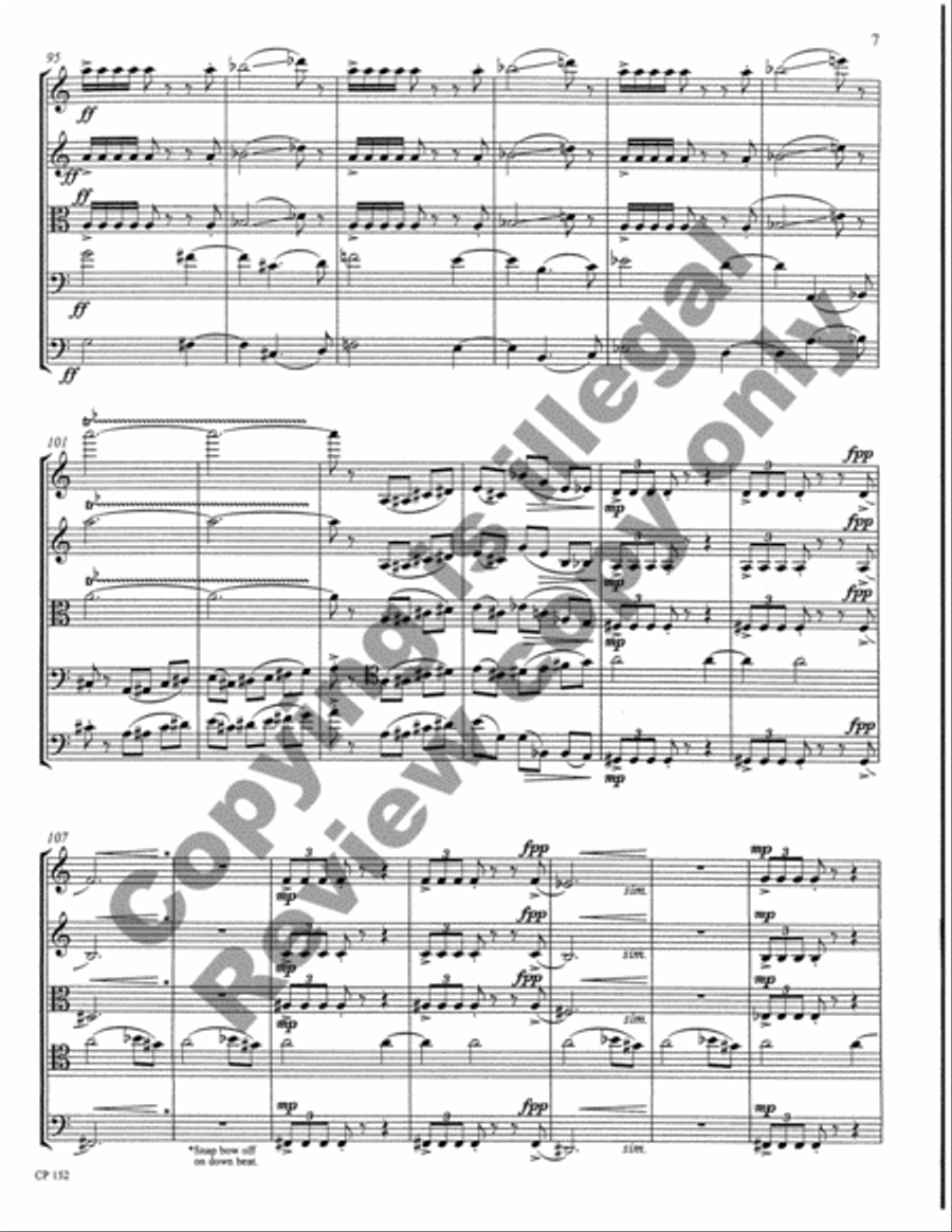 Black Waltz of a Gossiping Diva Cello scores gallery preview page 20