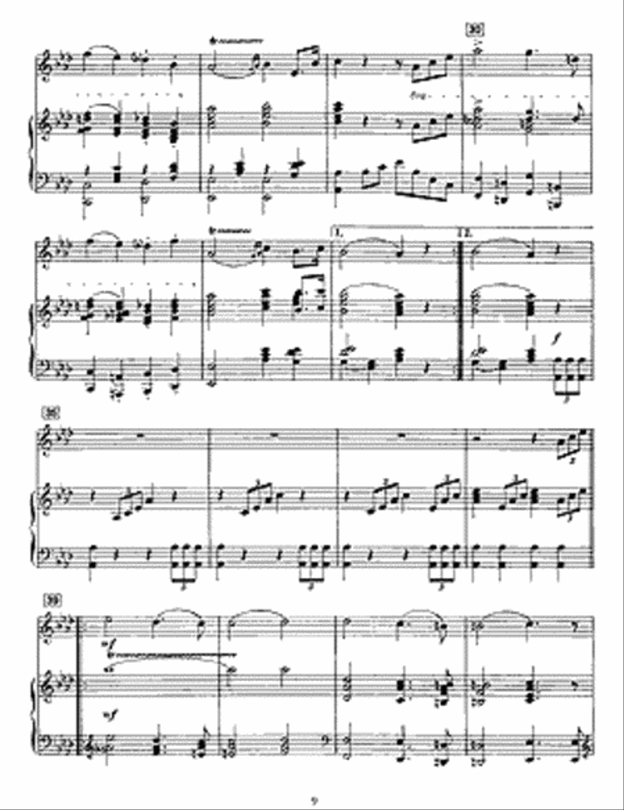 Complete Book of Wedding Music for Flute or Violin Flute Solo scores gallery preview page 3