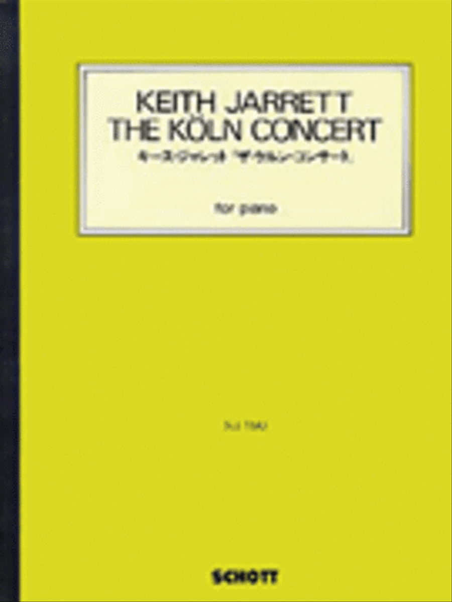 The Köln Concert Piano Solo scores gallery preview page 1