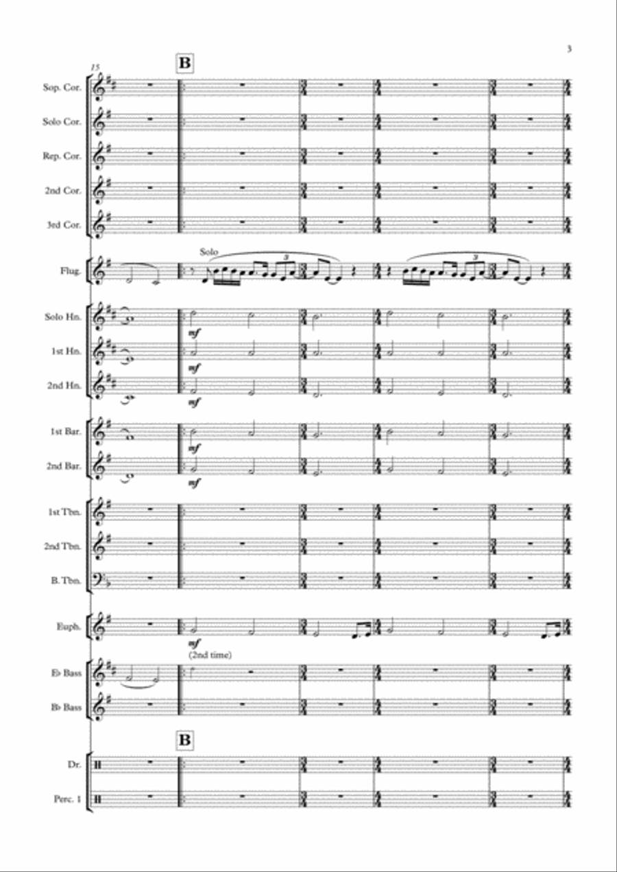 All You Need Is Love Brass Band scores gallery preview page 3