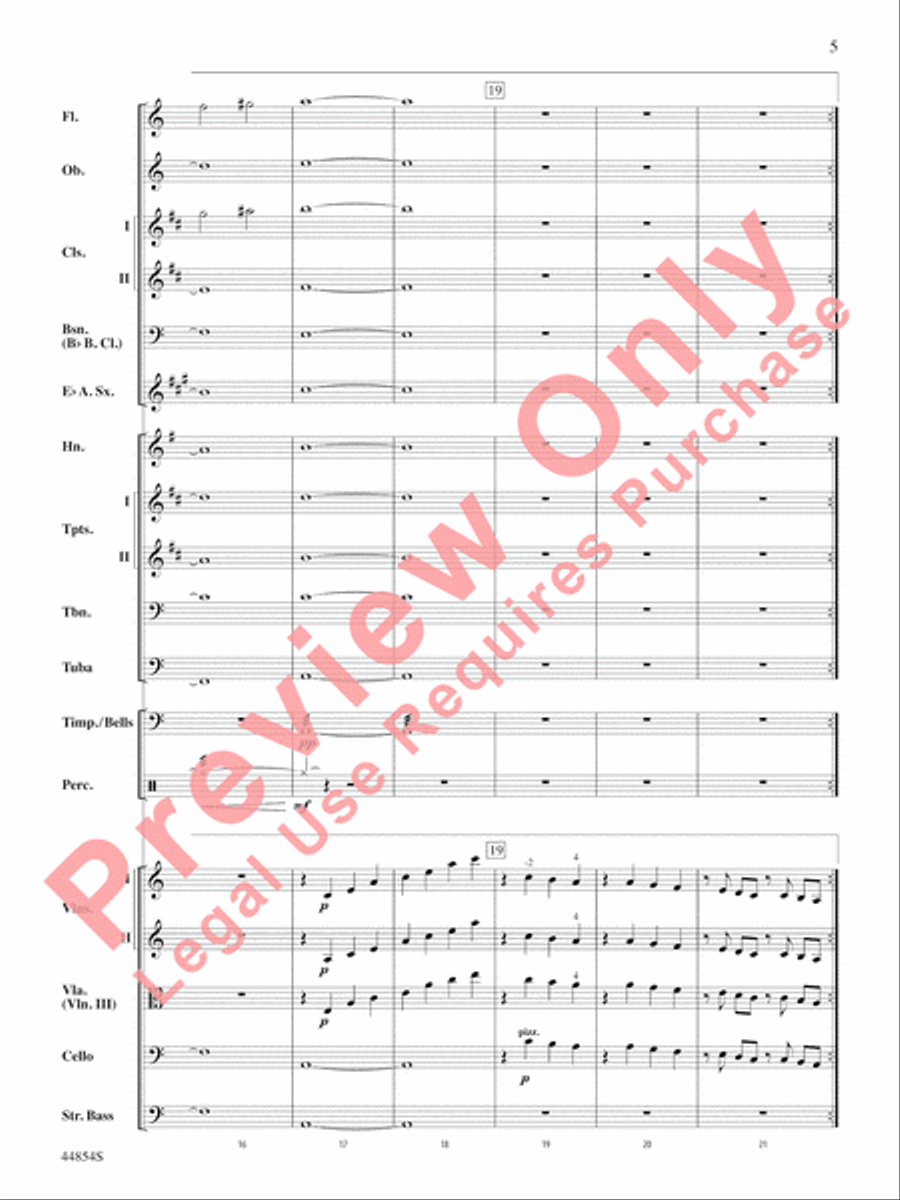 Romeo and Juliet Overture Full Orchestra scores gallery preview page 6