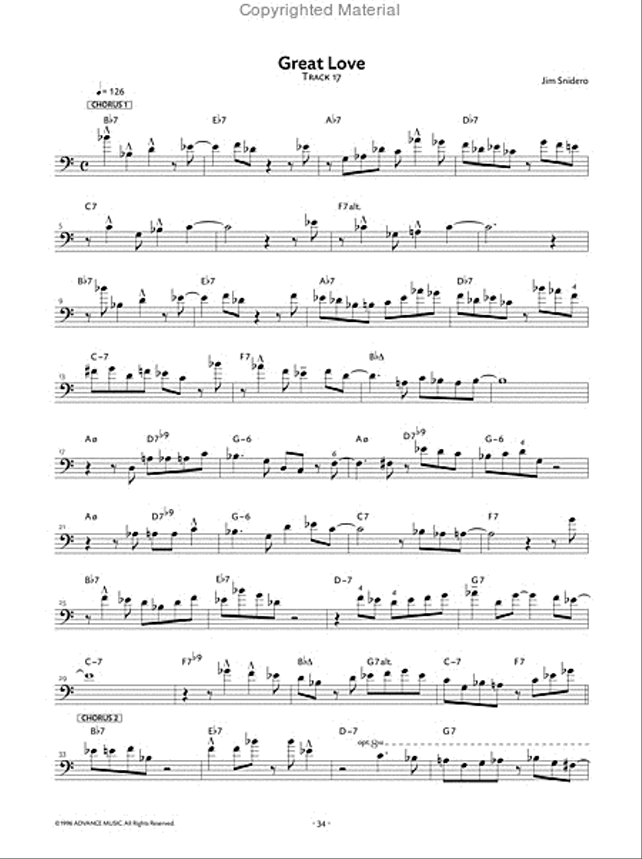 Jazz Conception -- Trombone Trombone scores gallery preview page 15