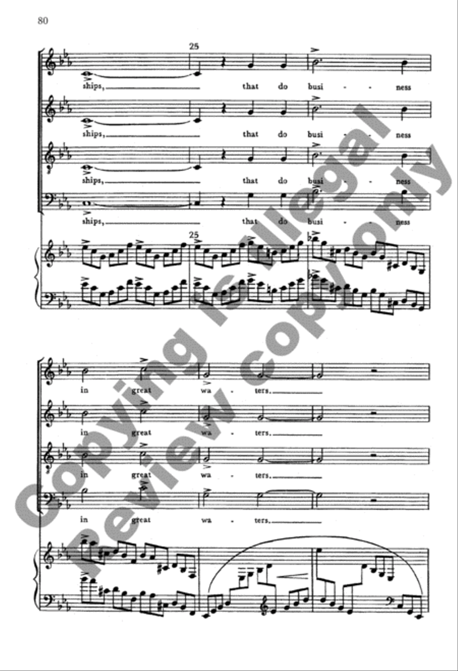 A Psalm Of Thanksgiving A Psalm Of Thanksgiving 4-Part scores gallery preview page 49
