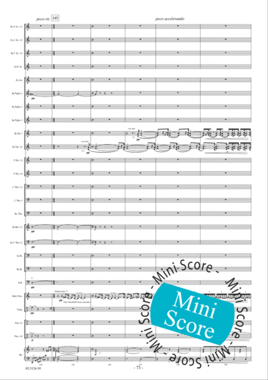 Migyur Fanfare Band scores gallery preview page 79