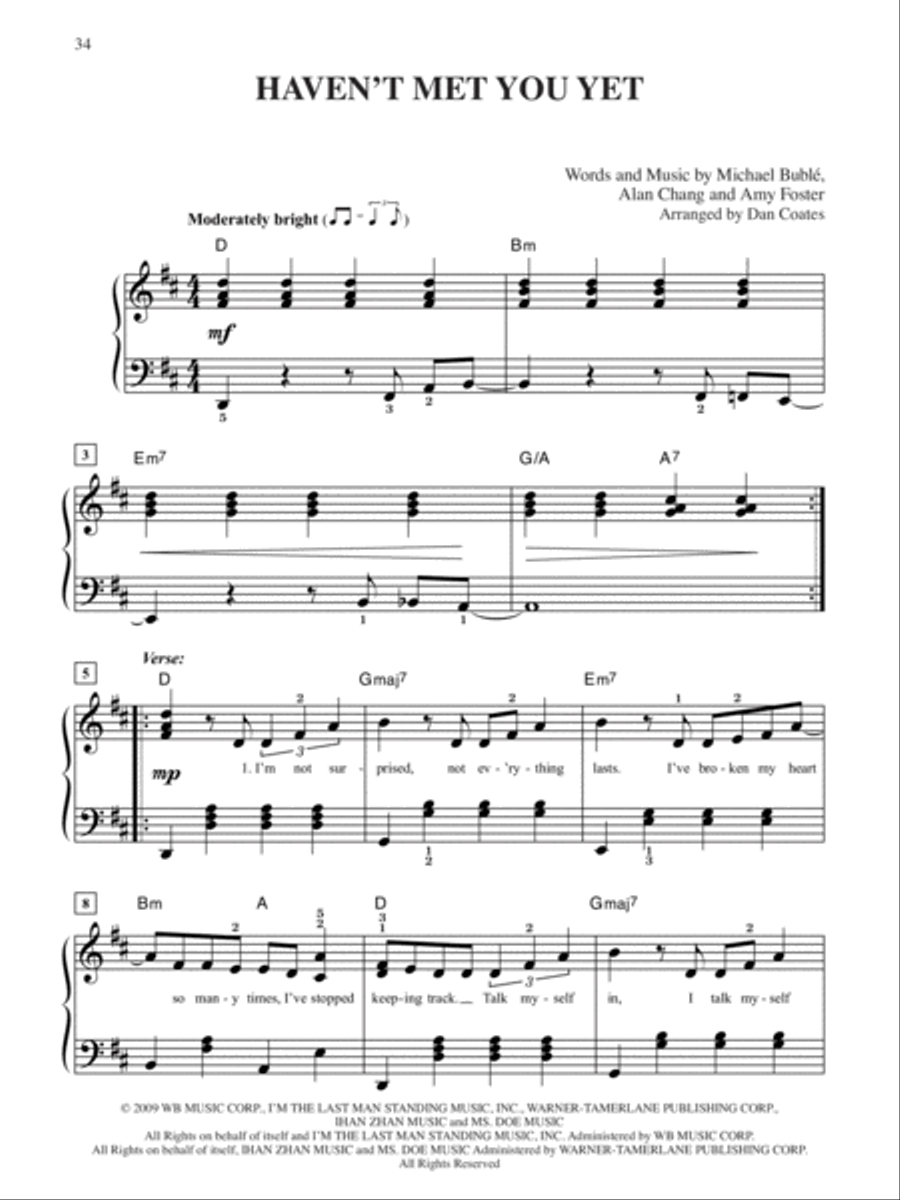 Top-Requested Pop & Rock Sheet Music