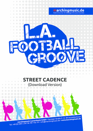 Book cover for L.A. FOOTBALL GROOVE (Street Cadence)