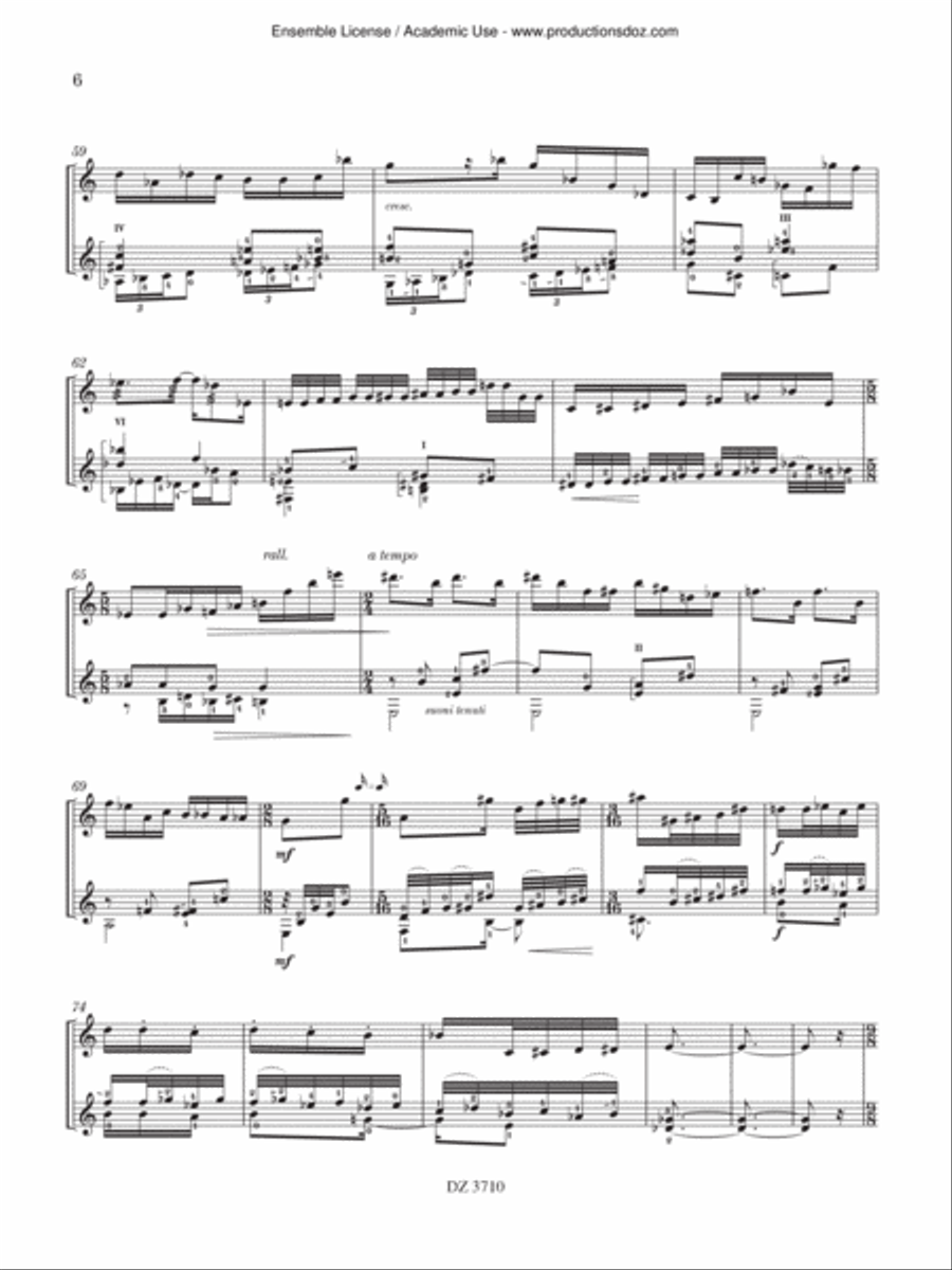 Sherwood Forest Sherwood Forest Classical Guitar scores gallery preview page 6