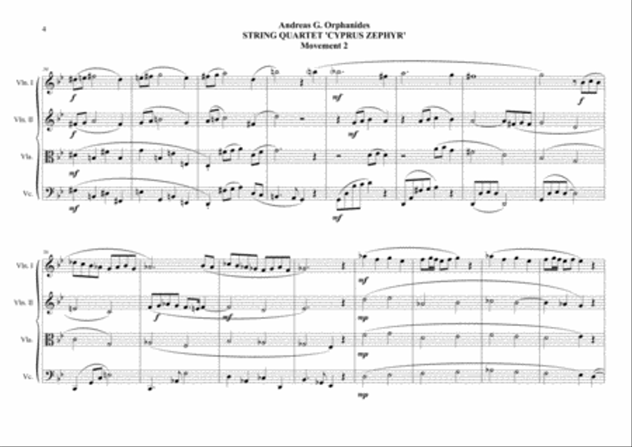 STRING QUARTET 