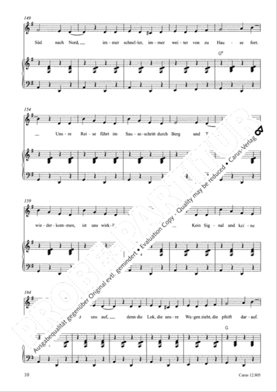 Hochste Eisenbahn 3-Part scores gallery preview page 10