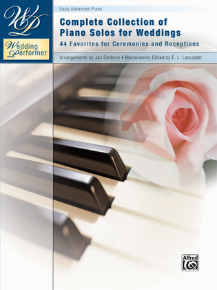 Book cover for Wedding Performer -- Complete Piano Collection
