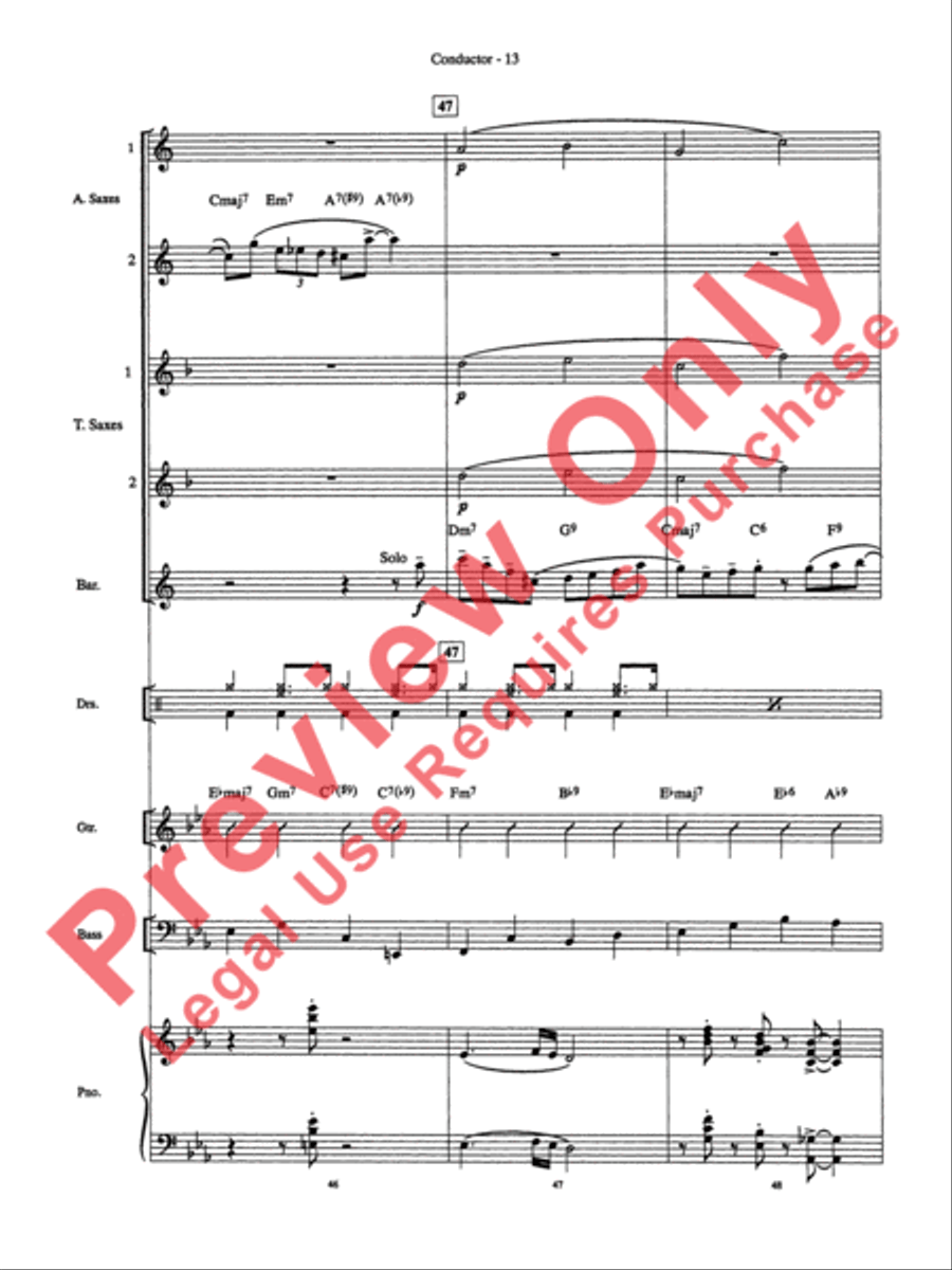 Let It Snow! Let It Snow! Let It Snow! Small Ensemble scores gallery preview page 14