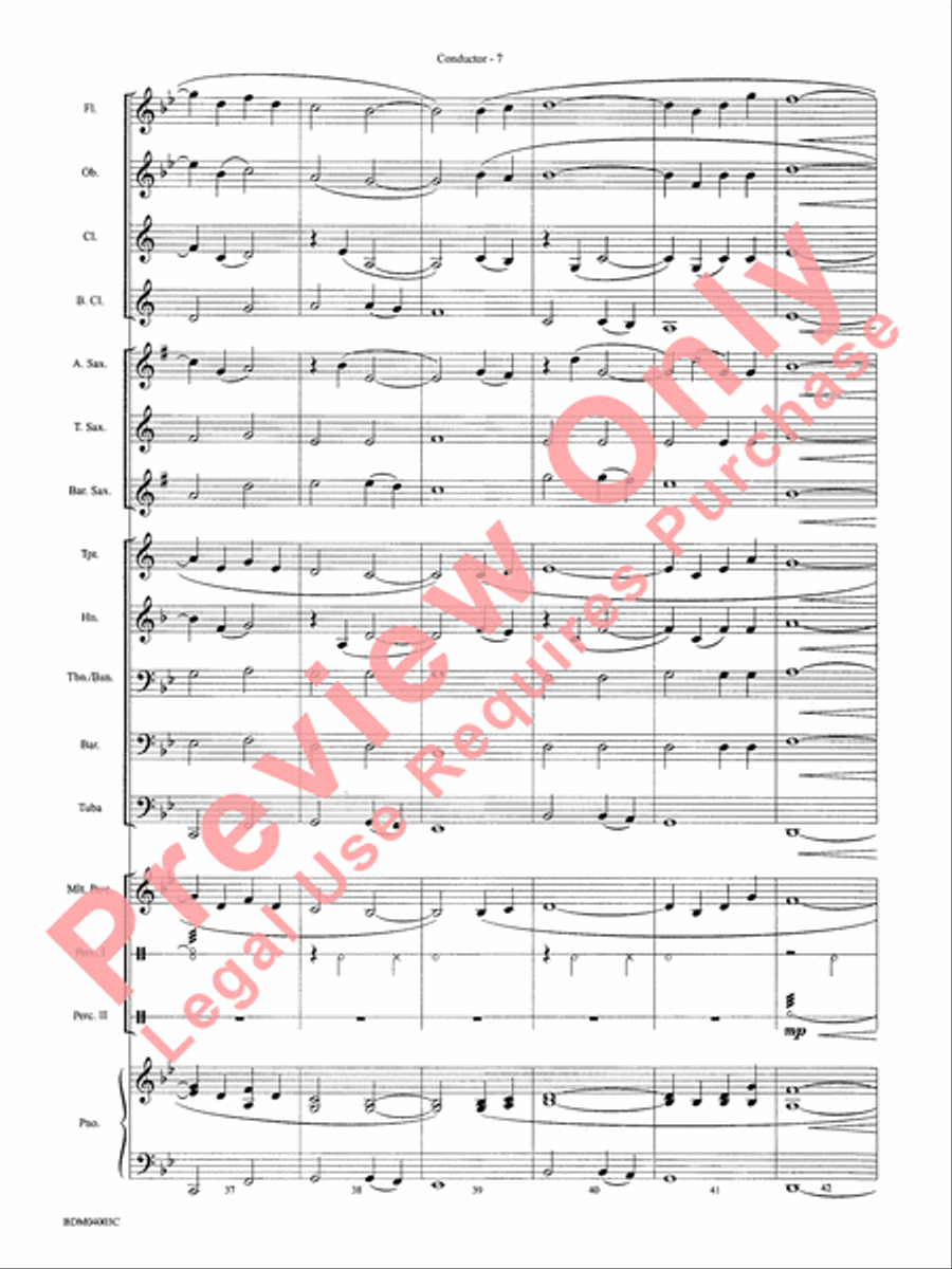 Shenandoah Shenandoah Concert Band scores gallery preview page 10
