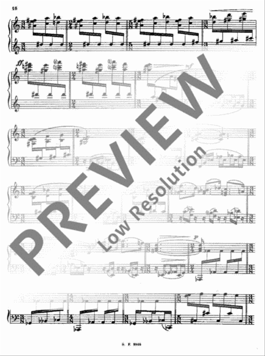 Grande Suite Piano Solo scores gallery preview page 17