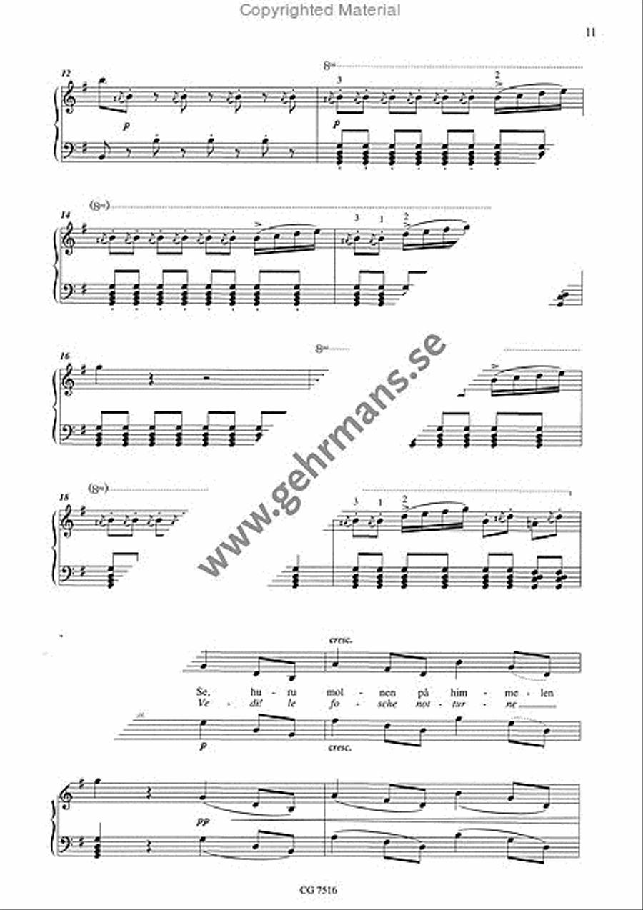 Operakorer Operakorer 4-Part scores gallery preview page 6