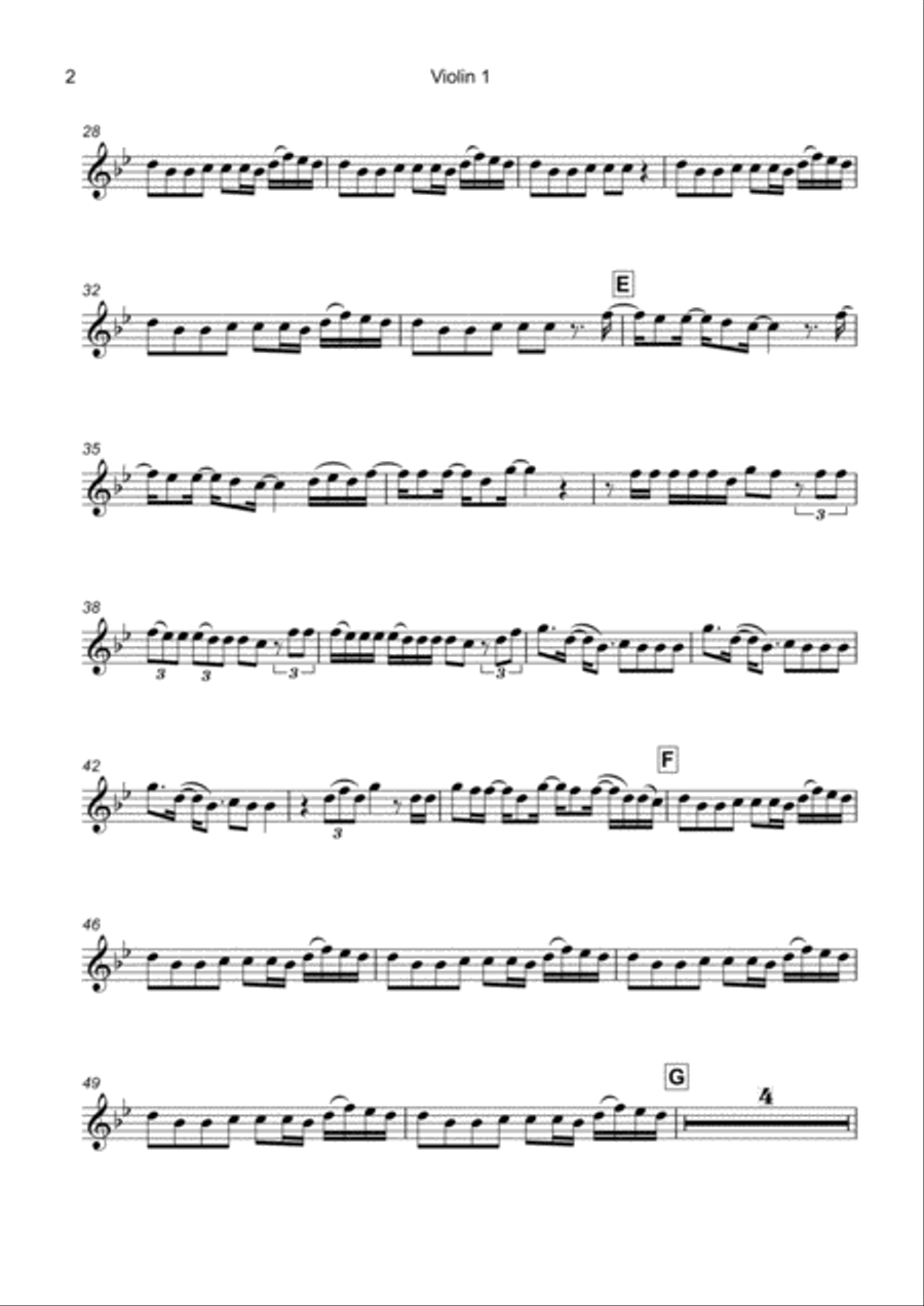 Work String Quartet scores gallery preview page 3
