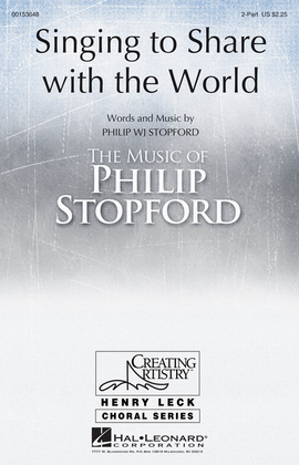 Book cover for Singing to Share with the World