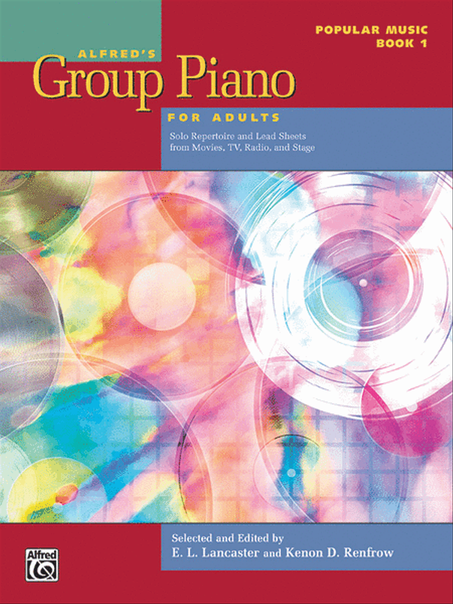 Alfred's Group Piano for Adults -- Popular Music, Book 1 Piano Method scores gallery preview page 1