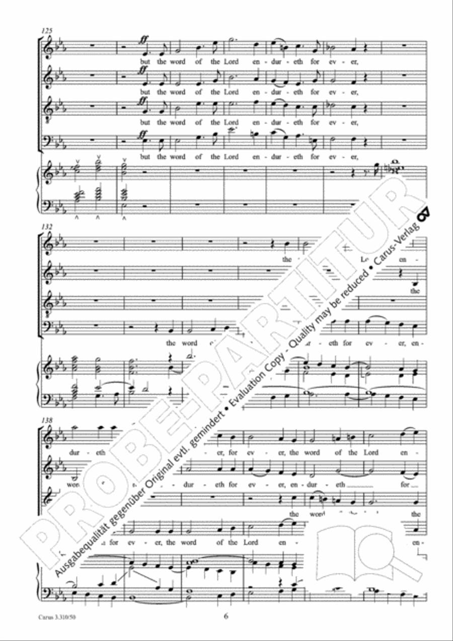 Blessed be the God and Father 4-Part scores gallery preview page 7