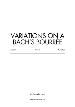 Variations on Bach's Bourrée (for Guitar)